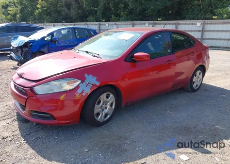 2014 Dodge Dart Se from USA, damaged, VIN 1C3CDFAA3ED768085